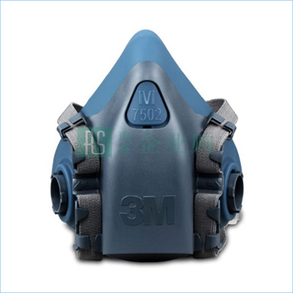 3m硅胶呼吸防护半面具7502m1个